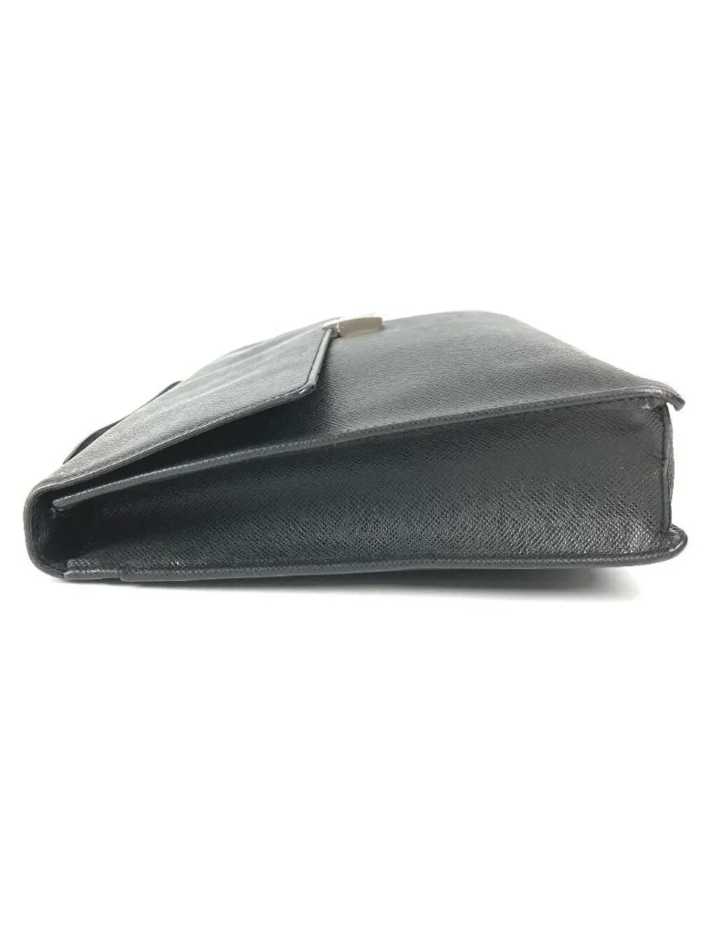 Louis Vuitton Business Bag Angara Taiga Leather Ardoise Black